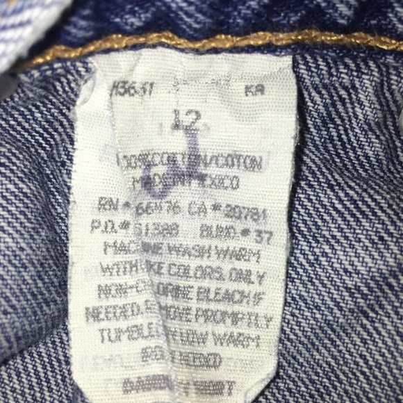 Vintage Tommy Hilfiger Jean Shorts Denim - Picture 4 of 6